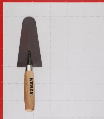 Кельма бетонщика Wenzo 160 мм с деревянной ручкой