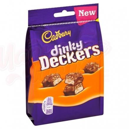Шоколадные конфеты Cadbury Dinky Deckers 120 гр.