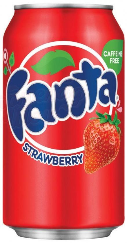 Fanta Strawberry (Клубника) USA 0,355л