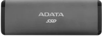 Твердотельный накопитель ADATA 512GB SE760 External SSD USB 3.2 Gen2 Type-C (серый)